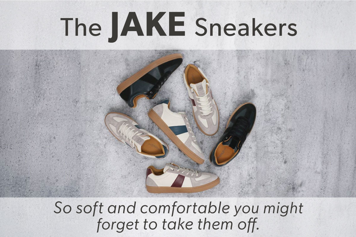 Introducing the Michael Ellis Jake Sneaker - Available Up to Size 25 6E