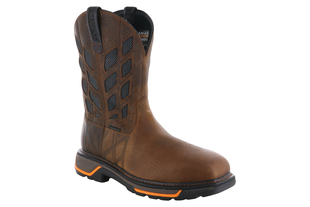 Ariat Big Rig Tread Venttek Composite Toe Boot - 2BigFeet