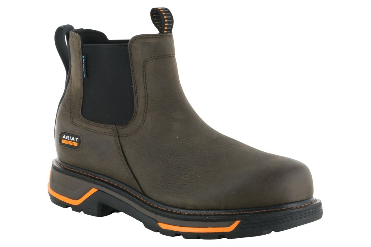 Steel toe cap boots hotsell no laces