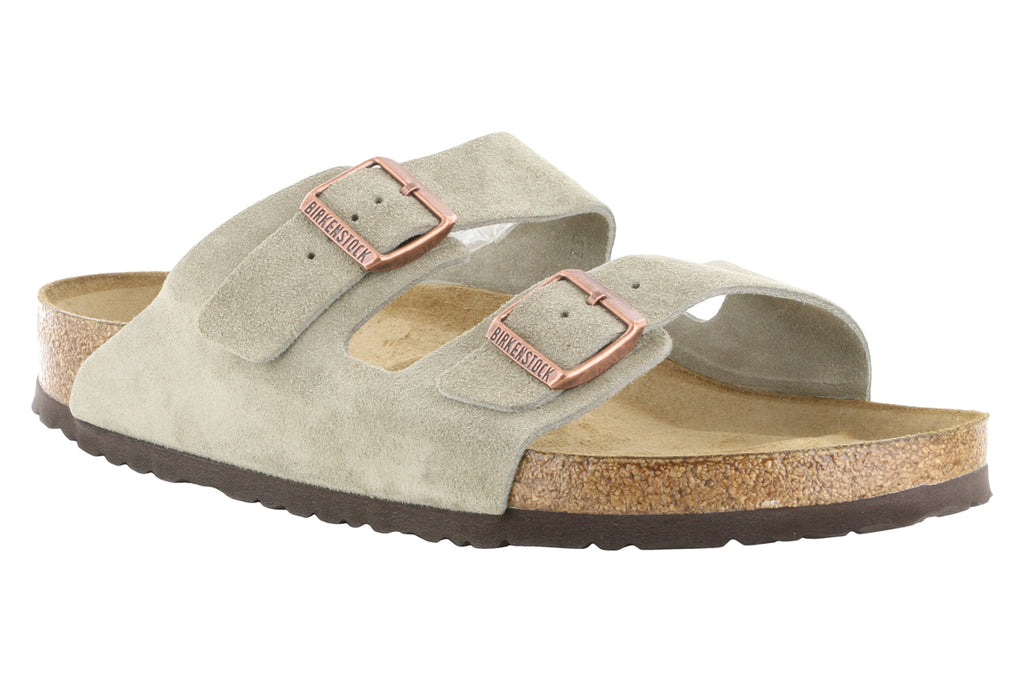 Arizona soft footbed discount suede leather taupe