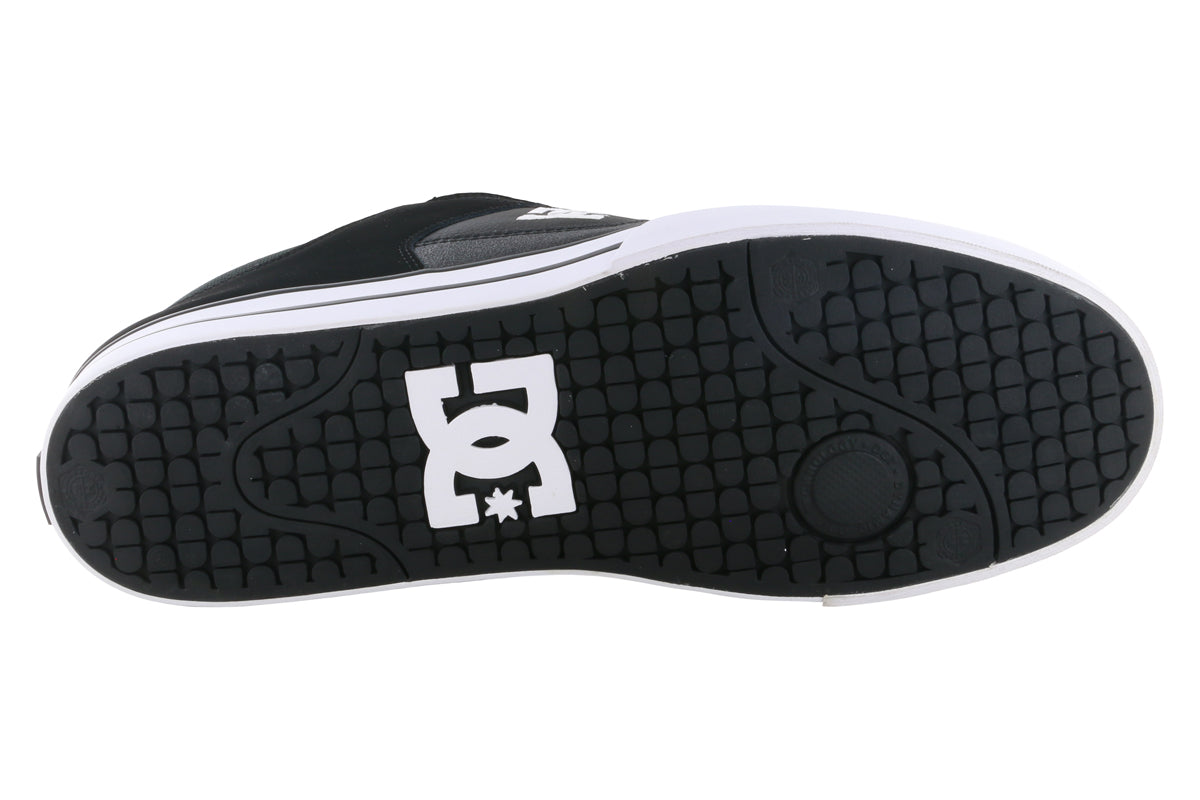 DC Men s Pure Black White Shoes