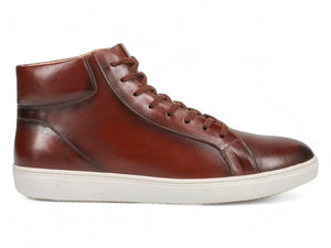 Michael Ellis Bennett High-Top Sneaker Tobacco