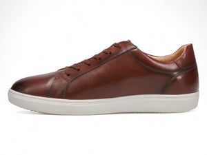 Michael Ellis Brenden Lace-Up Sneaker Tobacco