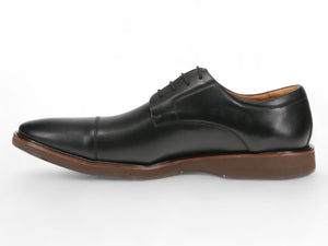 Michael Ellis Elliott Cap-Toe Dress Shoe Black