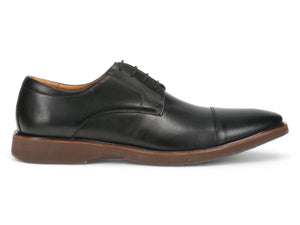 Michael Ellis Elliott Cap-Toe Dress Shoe Black