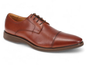 Michael Ellis Elliott Cap-Toe Dress Shoe Whiskey Brown