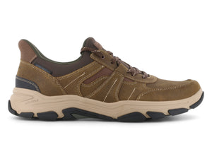 Rockport Rhett Step Activated Walking Shoes Brown