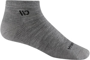 Wide Open No Show Sock Grey