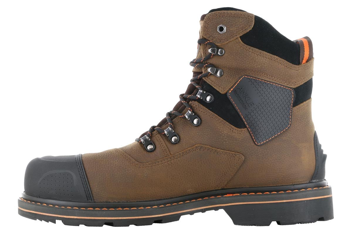 Ankle shops high steel toe boots