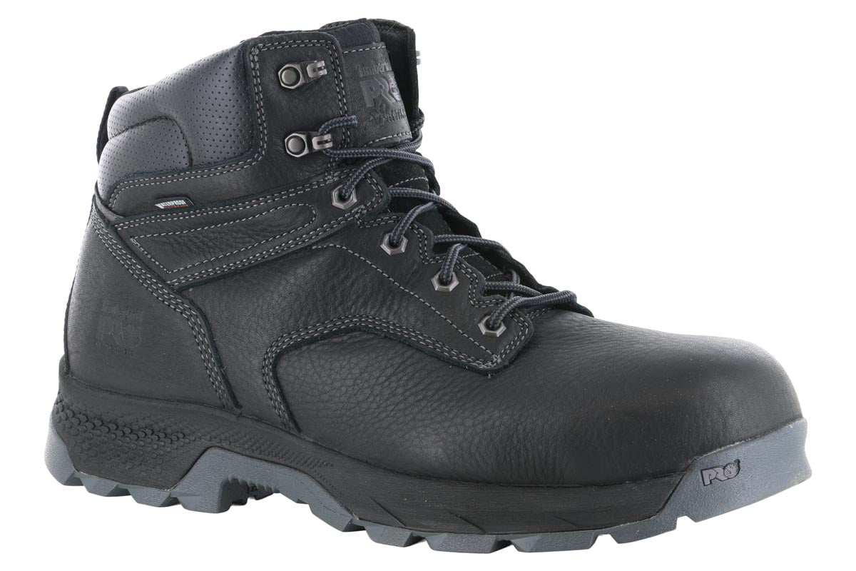 Timberland pro black steel toe outlet boots